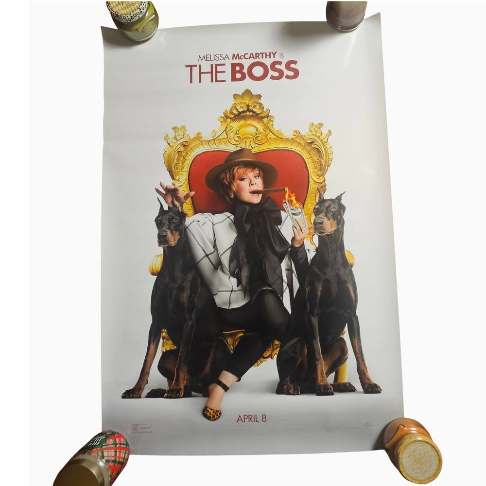 The Boss 2016 Original Advance Movie Poster 27x40 Melissa McCarthy Comedy D/S